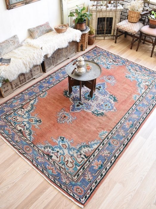 トルコ ヴィンテージラグ Old Turkish Vintage Rug - 通販 - csa