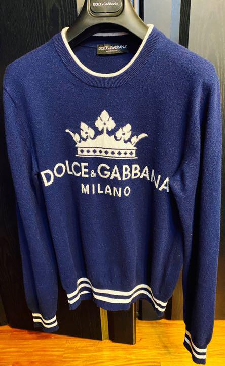 しておりま DOLCE&GABBANA カシミアロゴニットの通販 by リヴァージュ