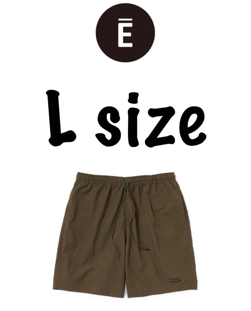 2021春の新作 【極美品】ENNOY 『NYLON SHORTS』BROWN L シャカシャカ